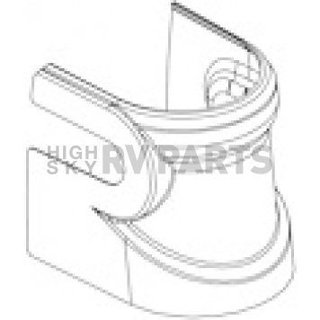 Dometic Sealand 210 Traveler Lite Toilet Base - 385311127-1