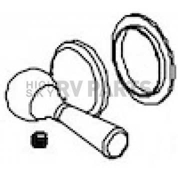 Dometic Concerto And 3009/ 3010/ 3058 Magnum Opus Toilet Flush Lever 385310962-1