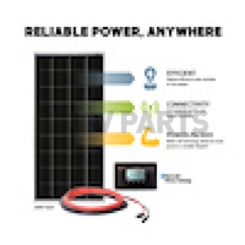 Go Power Monocrystalline Solar/ Inverter System 190 Watt - WEEKENDER ISW-9