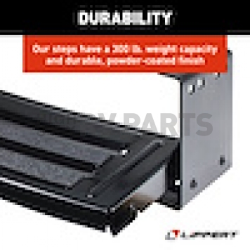 Airstream Main Entry Door Step Steel Single - 400962-5