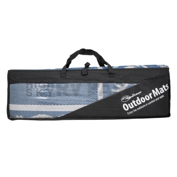 Faulkner RV Patio Mat  x 37-3/4 Inch Black - 48829