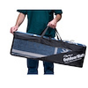 Faulkner RV Patio Mat  x 37-3/4 Inch Black - 48829-6