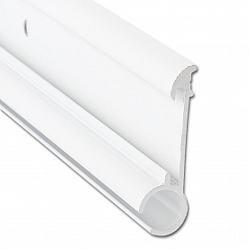 AP Products Awning Rail - 16 Feet White Aluminum - 021-51001-16