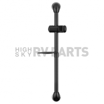 Dura Faucet Shower Head Slide Bar 25 Inch Brass And Plastic DFSA300PMB