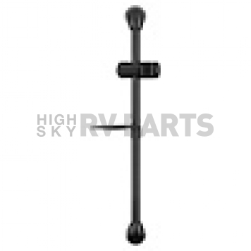Dura Faucet Shower Head Slide Bar 25 Inch Brass And Plastic DFSA300PMB-1