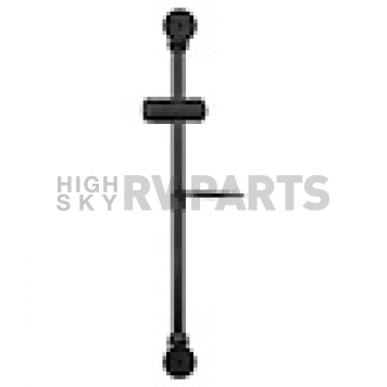 Dura Faucet Shower Head Slide Bar 25 Inch Brass And Plastic DFSA300PMB-3