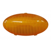 Valterra Porch Light Lens Oval Amber Acrylic - DG71263VP