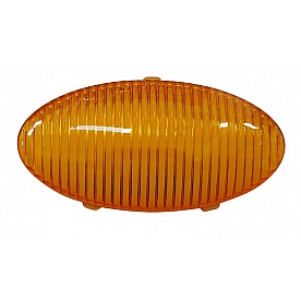 Valterra Porch Light Lens Oval Amber Acrylic - DG71263VP
