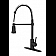 Dura Faucet Lever Type Matte Black - DF-MK504SLK-MB