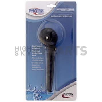 Phoenix Products Shower Head - Plastic Black - PF276020-1