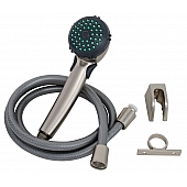 Phoenix Products Shower Head Set - Brushed Nickel Plated Plastic - PF276044