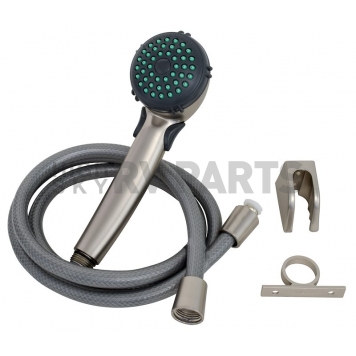 Phoenix Products Shower Head Set - Brushed Nickel Plated Plastic - PF276044