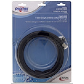 Phoenix Products Shower Head Hose - 60 Inch Vinyl Black - PF276018-2