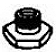 Dometic RA1302/ RGE400 Refrigerators Support Rail Screw 2002599005