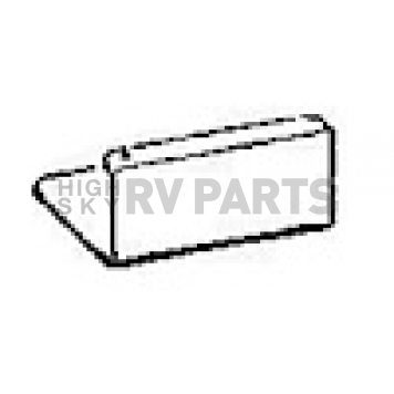 Dometic Refrigerator Burner Box Cover - 2007505007-1