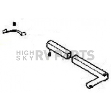 Dometic A & E Patio Awnings Rafter Arm Left - 3311770.506