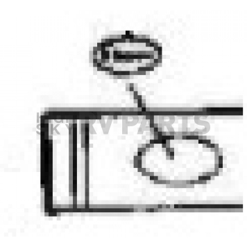 Dometic Refrigerator Emblem 3850385018-1