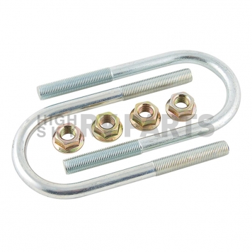 AP Products Leaf Spring U-Bolt Kit - 5.10 Inch Length 2.38 Inch Width - Set of 2 - 014-122073-2
