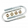 AP Products Leaf Spring U-Bolt Kit - 5.10 Inch Length 2.38 Inch Width - Set of 2 - 014-122073-2