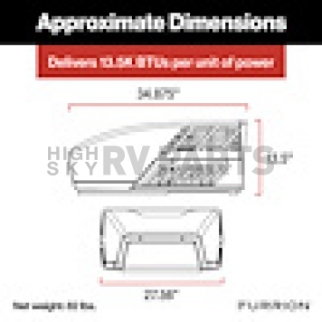 Furrion Chill Air Conditioner - 13,500 BTU Black - FACR13HESA2-BL-AM-2