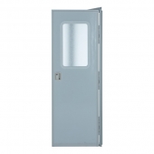 Lippert Components RV Entry Door - Square Corners White - Right Side Hinges - 24 x 68 - V000042629