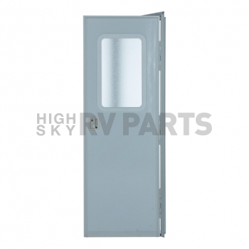 Lippert Components RV Entry Door - Square Corners White - Right Side Hinges - 24 x 68 - V000042629
