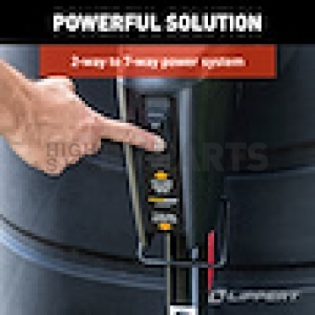 Lippert Components Power Stance Trailer Tongue Jack - 3500 Pound - 813748-4