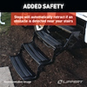 Double Step Double Electric Power Folding Step for Airstream Motorhome 511215-3