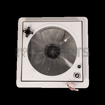 Heng's Industries Deluxe Zephyr Roof Vent 3 Speed - White Lid - SV1112-G4 -3