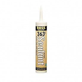 Accumetric Caulk Sealant BOSS 363 - 10.1 oz. Brown Paintable