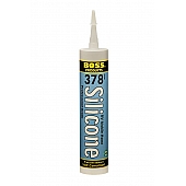 Accumetric Caulk Silicone Sealant BOSS 378 Clear 10.3 oz.