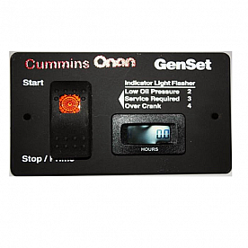 Onan Generator Remote Control Panel 512585-04