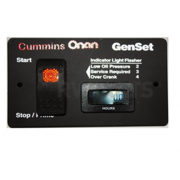 Onan Generator Remote Control Panel 512585-04