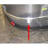Bumper Rear Corner RS 201974-03 NLA