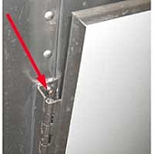 Hinge stainless wrap protector 28 inch Tall