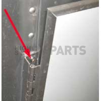 Hinge stainless wrap protector 28 inch Tall