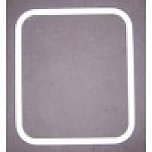 Trim ring,window,rear egress, 23&25ft.  inchC inch