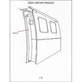 Trailer Slide-Out Room Insert - Fiberglass - 964752