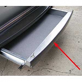 Rubber Exterior Cove Molding 1.98 inch Wide 381753 NLA