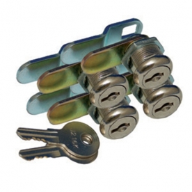 Airstream Compartment Door Latch with Keys 1-1/8 inch - Pack of 4 - 200591