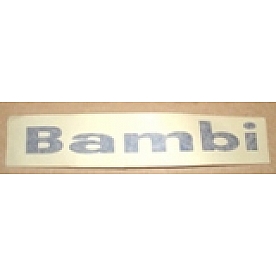  inchBambi inch Logo Decal 10.5 inch long - 385985-01