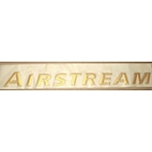Airstream Name Plate Decal 1.5 inch x 15.25 inch Gold - 386137