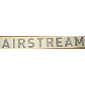 Decal - Airstream 1.63 Inch Silver - 386149