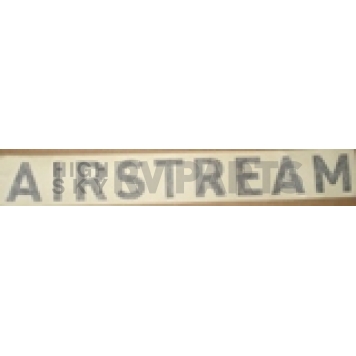 Decal - Airstream 1.63 Inch Silver - 386149
