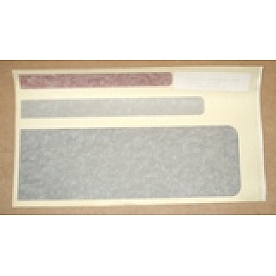 Decal, end cap, main stripe,RS