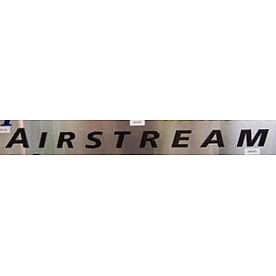 Airstream Logo Black Raised Letters - 386091