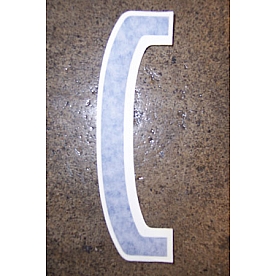 Main Strip Decal End Cap 385958-05 NLA