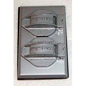 Weather Proof Receptacle Cover Plate - 510122