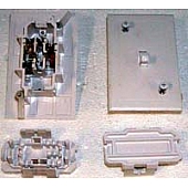 Switch 110 Volt T&B White - 500913-03