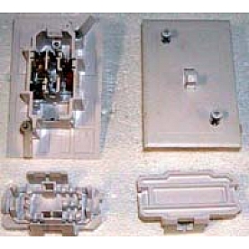 Switch 110 Volt T&B White - 500913-03